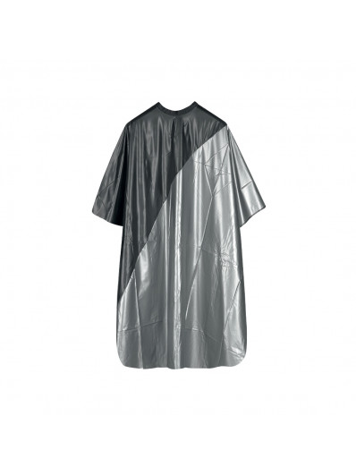 Cape Plastique Nora Gris/Noir