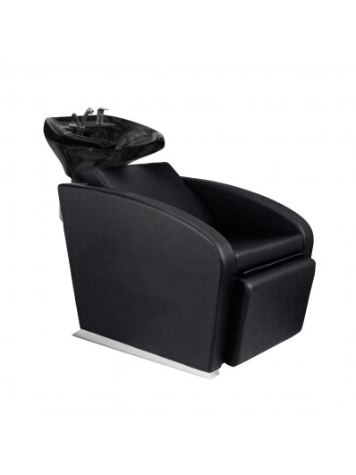 Bac De Lavage Avec Repose Jambes Électrique Ralph Noire