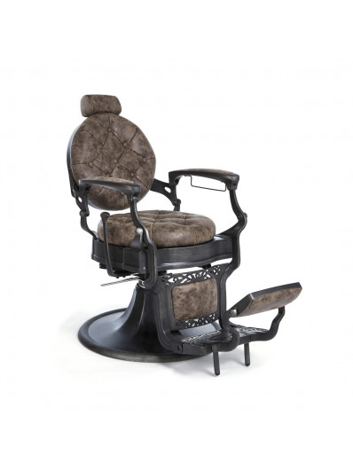 Fauteuil Barbier Clint Brun