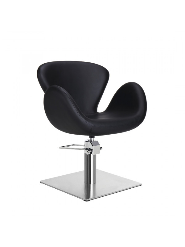 Fauteuil De Coupe Chloé Carré, Noir MCHLOE S RCos