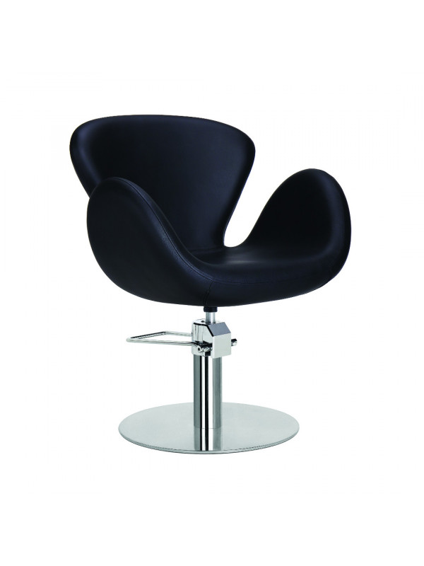 Fauteuil De Coupe Chloé Rond, Noir MCHLOE R RCos