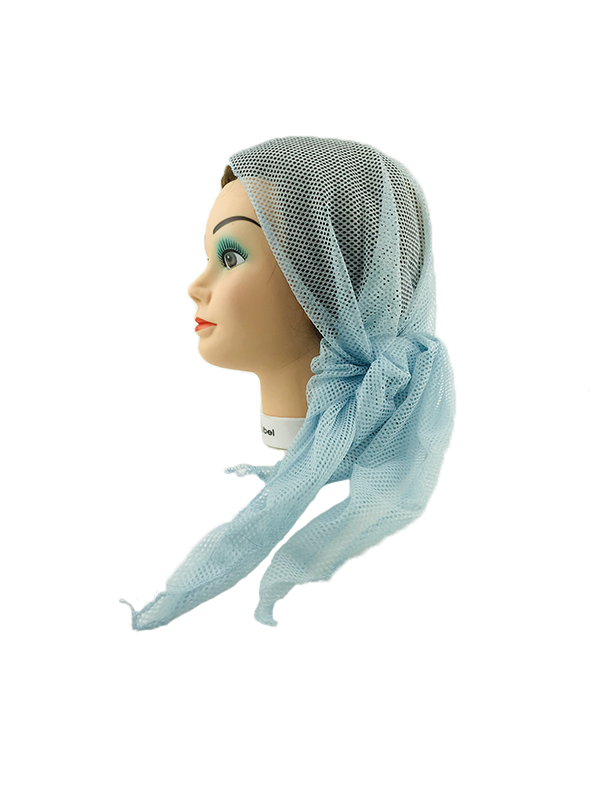 FILET MISE EN PLIS TULLE BLEU CIEL 114272303 RCos