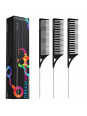 Framar Dreamweaver, set de 3 peignes ombrés Noir CMB-DW-BLK RCos