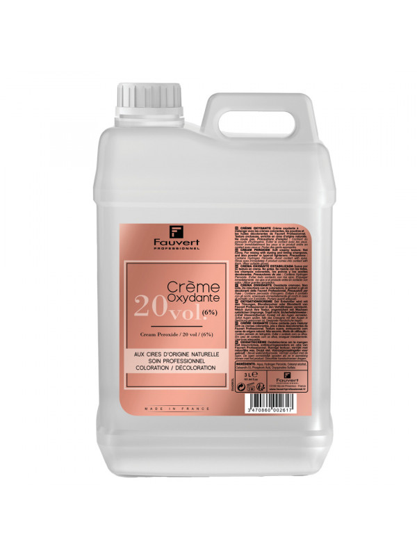 Oxydants Fauvert 20 Volumes, 3 Litres F44203L0 RCos