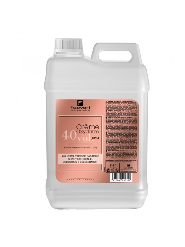 Oxydants Fauvert 40 Volumes, 3L F44403L0 RCos