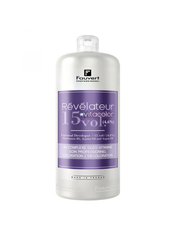 Révélateur Vitacolor 1 Litre Fauvert 15 Volumes F446015V RCos
