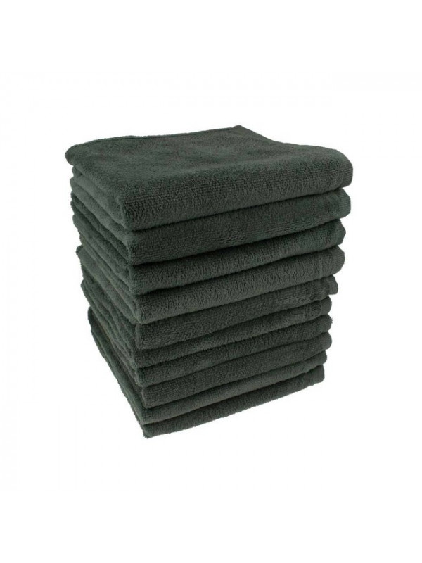 Serviette microfibre soft touch anthracite x12 RCOSSERVANTHRACITE RCos