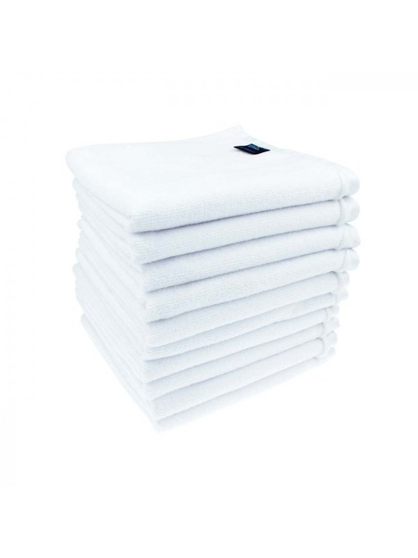 Serviette microfibre soft touch white x12 RCOSSERVWHITE RCos