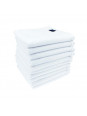 Serviette microfibre soft touch white x12 RCOSSERVWHITE RCos