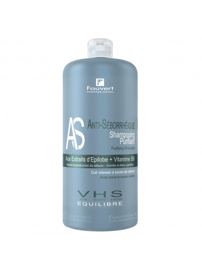 Shampoing Purifiant Cheveux Gras Fauvert 1 Litre