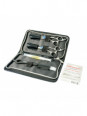 Pack Xtreme ciseaux pour Gaucher avec 1 CISEAU droit- 1 Effileur-1 Rasoir EFFILEUR + Bte LAMES-trousse PACKXTREMEgaucher RCos
