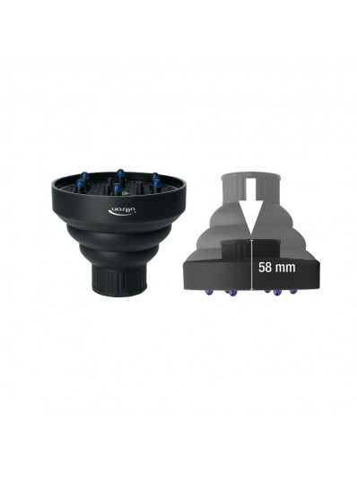 Retractable Diffuseur Retractable Noir Ultron