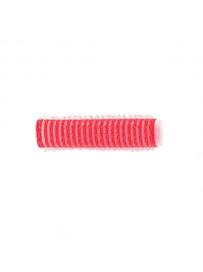 Bigoudis Adhesif  13Mm Rouge 12 Pièces