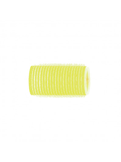 Bigoudis Adhesif 32Mm Jaune 12 Pièces