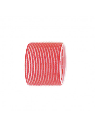 Bigoudis Adhesif  70Mm Rouge 6 Pièces